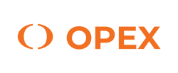 iOPEX Logo - Orange & White